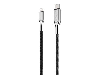 Kábel USB-C na Lightning Cygnett Armoured 12W 1m (čierny)