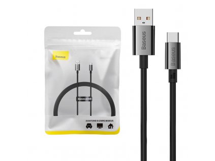 Kábel USB do USB-C Baseus Superior100W 1m (čierny)