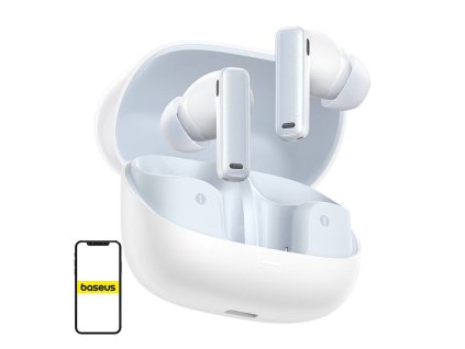 Slúchadlá TWS Baseus Bowie M2s (biele)