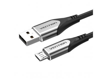 Kábel USB 2.0 na Micro-B USB Vention COAHH 2 m (sivý)