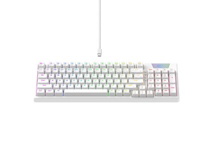 Herná klávesnica Havit KB885L RGB (biela)