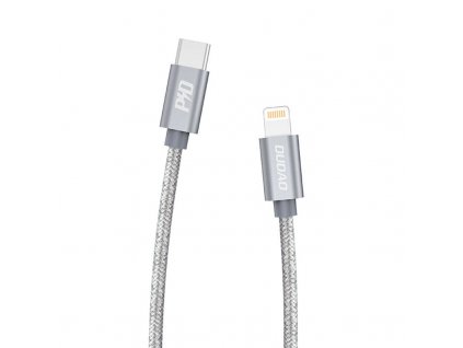 Kábel USB-C na Lightning Dudao L5Pro PD 45W, 1 m (sivý)