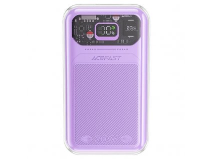 Acefast powerbank 20000mAh Sparkling Series rýchle nabíjanie 30W fialová (M2)