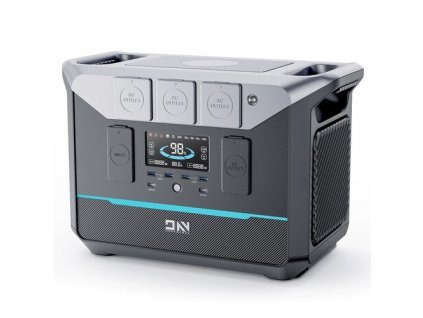 DaranEner NEO1500Pro Portable Power Station,1382Wh LiFePO4 Battery Solar Generator, 1800W AC Output, Charge to 80% in 1 Hour, 14 Ports, for Outdoors Camping, Travel, RV, Home Emergency