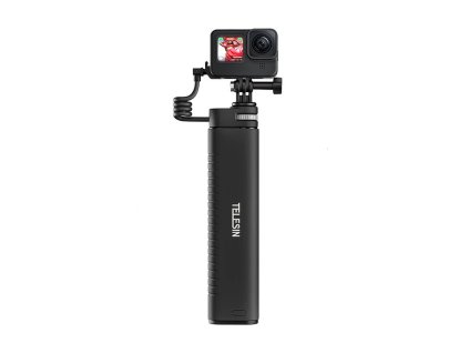 TELESIN Power grip selfie tyč (s power bankou) TE-CSS-001