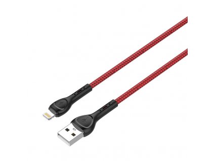 LDNIO LS482 2m USB - Lightning kábel (červený)