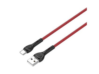 LDNIO LS482 2m USB - USB-C kábel (červený)