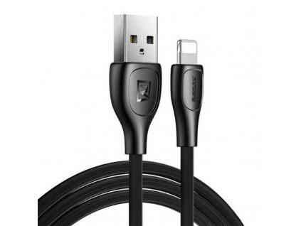 Kábel USB Lightning Remax Lesu Pro, 2,1 A, 1 m (čierny)