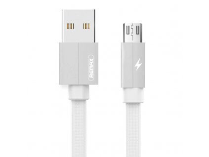 Kábel USB Micro Remax Kerolla, 2 m (biely)