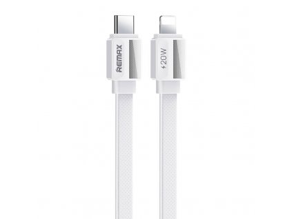 Kábel USB-C-lightning Remax Platinum Pro, RC-C050, 20W (biely)