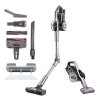 JIMMY H10 Flex Mopping Version Handheld Cordless Vacuum Cleaner 245AW 26Kpa Suction Intelligent Dust Sensor Auto Power Adjust 2500mAh Battery 80Mins Runtime 0.6L Dust Cup with LED Headlights - Silver