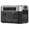 OUKITEL BP2000 Portable Power Station + 2 x OUKITEL PV400 Solar Panel, 2048Wh/640000mAh LiFePO4 Battery Solar Generator, 2200W AC Output, 2000W UPS, 1800W AC Charging, Expand Up to 7 Battery Packs, 15 Outputs