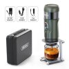 HiBREW H4B Wireless Portable 3 in 1 Espresso Coffee Maker, 15 Bar Pressure, 2200mAh Rechargeable Battery, with Adapter Storage Bag Bracket