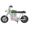 101586 7 hyper gogo pioneer 12 plus elektricka motorka pre deti zelena