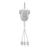 113058 1 usb kabel dudao l8pro 3 v 1 usb c lightning micro 3a 1 1 m strieborny