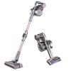 JIMMY H9 Pro Mopping Version Handheld Cordless Vacuum Cleaner 2 in 1 Vacuuming Mopping 200AW 25000Pa Powerful Suction, 80 Minutes Run Time, 200ml Water Tank, Auto Power Adjust LED Display Removable Battery With Rechargeable Stand Holder - Gold