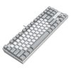 3inuS 87-Key 5-in-1 Mechanical Keyboard Hub Dual USB-C Cable Hot-Swappable - Brown Switches