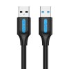 Kábel USB 3.0 Vention CONBG 2A 1,5 m čierny PVC