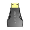 Adaptér Mini HDMI Male na HDMI Female Vention AISB0 4K 30Hz (čierny)