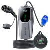 VDL EC21 Portable EV Charger, 7.36KW Fast Charging, 32A Max Current, Single Phase CEE 3 Pin, 5m Charging Cable, IEC 62196-2 Standard Type 2, IP65 Waterproof