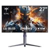 KTC G27P6 27-Inch OLED Gaming Monitor with 2560x1440 Resolution, 240Hz Refresh & 0.03ms GTG - EU Plug