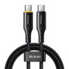 Mcdodo CA-3460 kábel USB-C na USB-C, PD 100W, 1,2 m (čierny)