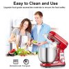 BioloMix 6L Stand Mixer Stainless Steel Bowl 6-speed Kitchen Food Blender Cream Egg Whisk Cake Dough Kneader Bread Maker