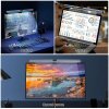 Computer Monitor Lamp Screen Monitor Light Bar Dimmable USB LED Reading Light Touch Control