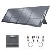 VDL POWER 200W Foldable Portable Solar Panel, 20V Monocrystalline Cell, Adjustable Kickstand, 23.5% Conversion Efficiency, IP67 Waterproof, MC-4 Interface