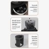 HiBREW G3A Coffee Grinder, 40mm Conical Burr, Air Blower, 31-gear Scale, Memory & Antistatic Function, Manual & Automatic, Visual Bean Storage Black