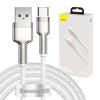 Kábel USB pre USB-C Baseus Cafule, 66 W, 2 m (biely)