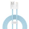 Baseus Dynamický kábel USB na Lightning, 2,4 A, 2 m (modrý)