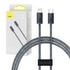 Kábel Baseus Dynamic Series USB-C na Lightning, 20 W, 2 m (sivý)