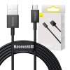 Kábel Baseus Superior Series USB na micro USB, 2A, 2 m (čierny)