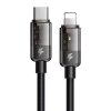 Mcdodo CA-3161 Kábel USB-C na Lightning, 36 W, 1,8 m (čierny)