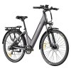 FAFREES F28 Pro 27.5'' Step-through City E-Bike 25Km/h 250W Motor 36V14.5Ah Embedded Removable Battery Shimano 7-Speed Gear - Black