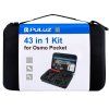 Puluz 43 v 1 Príslušenstvo Ultimate Combo Kits pre DJI Osmo Pocket