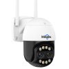 Hiseeu 4K 8MP Wireless Security Camera, Dual Lens, 8X Zoom, 2-Way Audio, Full-color Night Vision, Human Detection, Auto Tracking, Pan 355° & Tilt 90°, IP66 Waterproof