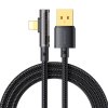 Mcdodo CA-3511 Kábel USB na blesk s 90-stupňovým hranolom, 1,8 m (čierny)