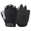Outdoor Sports Cycling Half Finger Gloves Absorbing Sweat Design Size L - Black And Gray
