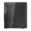 Počítačová skriňa Darkflash DK351 + 4 ventilátory (čierna)