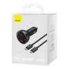 Nabíjačka do auta Baseus Superme, USB, USB-C, 140 W (čierna)