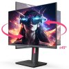 KTC H27P22S 27-inch Gaming Monitor, 3840x2160 UHD AUO 7.0 FAST IPS Panel, HDR400, 160Hz Refresh Rate, 1ms Response Time, 132%sRGB, Compatible with FreeSync and G-SYNC, Low-blue Light, 2*HDMI2.1 2*DP1.4 1*USB2.0, Adjustable Stand & Support VESA Mount