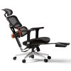NEWTRAL NT002 Ergonomic Chair with Detachable Workstation Desktop, Adaptive Lower Back Support with Footrest, 4 Recline Angle, Adjustable Backrest Armrest Headrest, 5 Positions to Lock, Aluminum Alloy Base - Pro Version