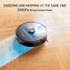 SmartAI S8 Pro Robot Vacuum Cleaner with Base Station, 5000Pa Suction Power, 380ml Water Tank, 3L Dustbin, 45+ Days Dust Storage, Remote/Voice/App Control
