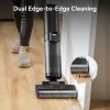 Proscenic F20A Cordless Vacuum and Mop, 35min Runtime, LED Screen, Self-Cleaning & Air Drying, All-Around Edge Cleaning, App Control, Solid-Liquid Separation