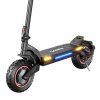 iScooter iX7 Pro Electric Scooter, 2*1000W Motor, 48V 17.5Ah Battery, 10-inch Off Road Tires, 60km/h Max Speed, 80km Range, Front and Rear Disc Brakes, Dual Suspensions