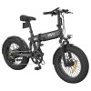 PVY Turbo Electric Bike, 250W Motor, 48V 13Ah Battery, 20*4.0 inch Fat Tires, 25km/h Max Speed, 100km Range, Shimano 7-Speed, Mechanical Disc Brake, Front Suspension Fork & Rear Mechanical Shock Absorber