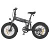 PVY Turbo Electric Bike, 250W Motor, 48V 13Ah Battery, 20*4.0 inch Fat Tires, 25km/h Max Speed, 100km Range, Shimano 7-Speed, Mechanical Disc Brake, Front Suspension Fork & Rear Mechanical Shock Absorber