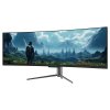 TITAN ARMY C49SHC 49-inch Gaming Monitor,  3840*1080 CSOT HVA Panel, 32:9 Oversized Curved Screen, 144Hz High Refresh Rate, Smart PIP/PBP Split Screen, Adaptive-Sync, 1*HDMI 2.0 1*DP 1.4 1*Full-Feature USB-C 1*USB-B 2*USB-A, 65W Reverse Charging